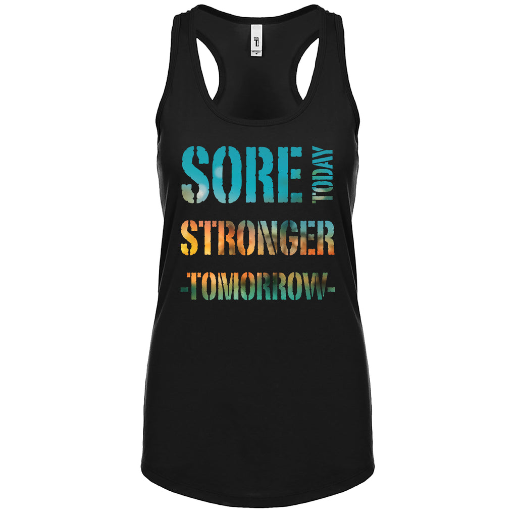 Sore Today Stronger Tomorrow (Fitted) - FitnessTeeCo