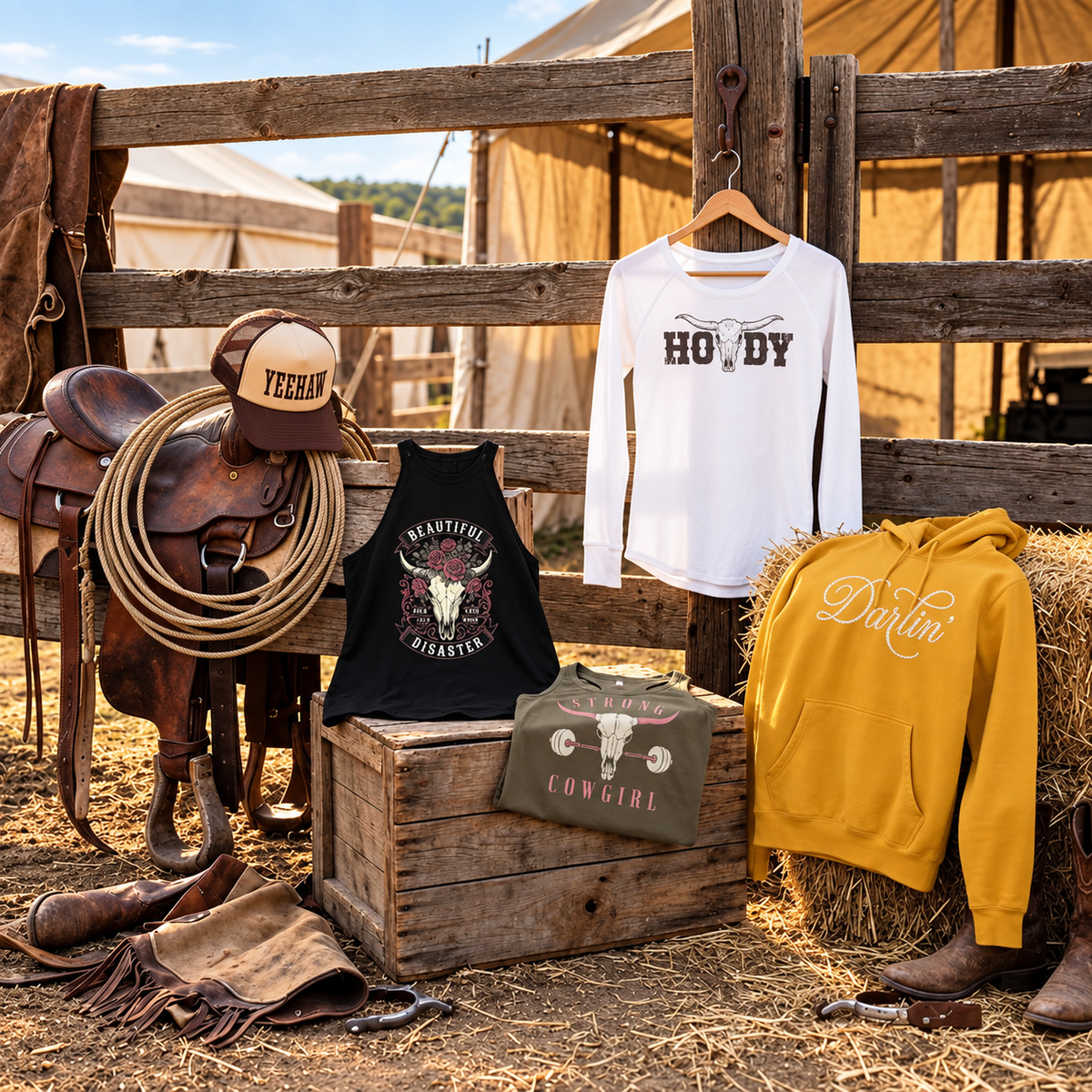 Fitness Tee Co Western Apparel Collection