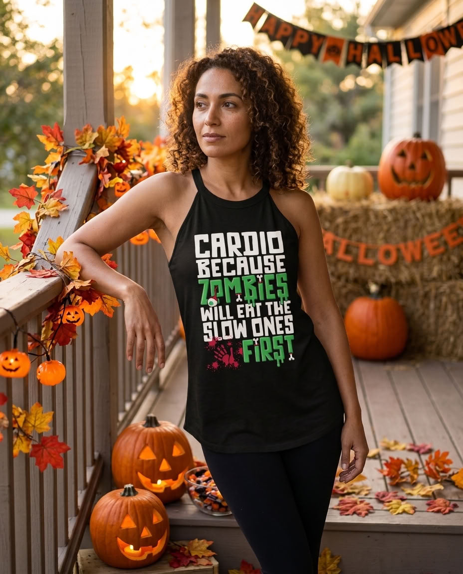 Womens X-Small Black Rocker Tank Top