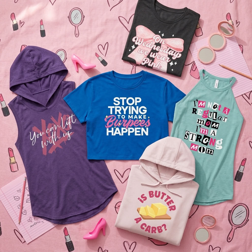 Fitness Tee Co Mean Girls Collection