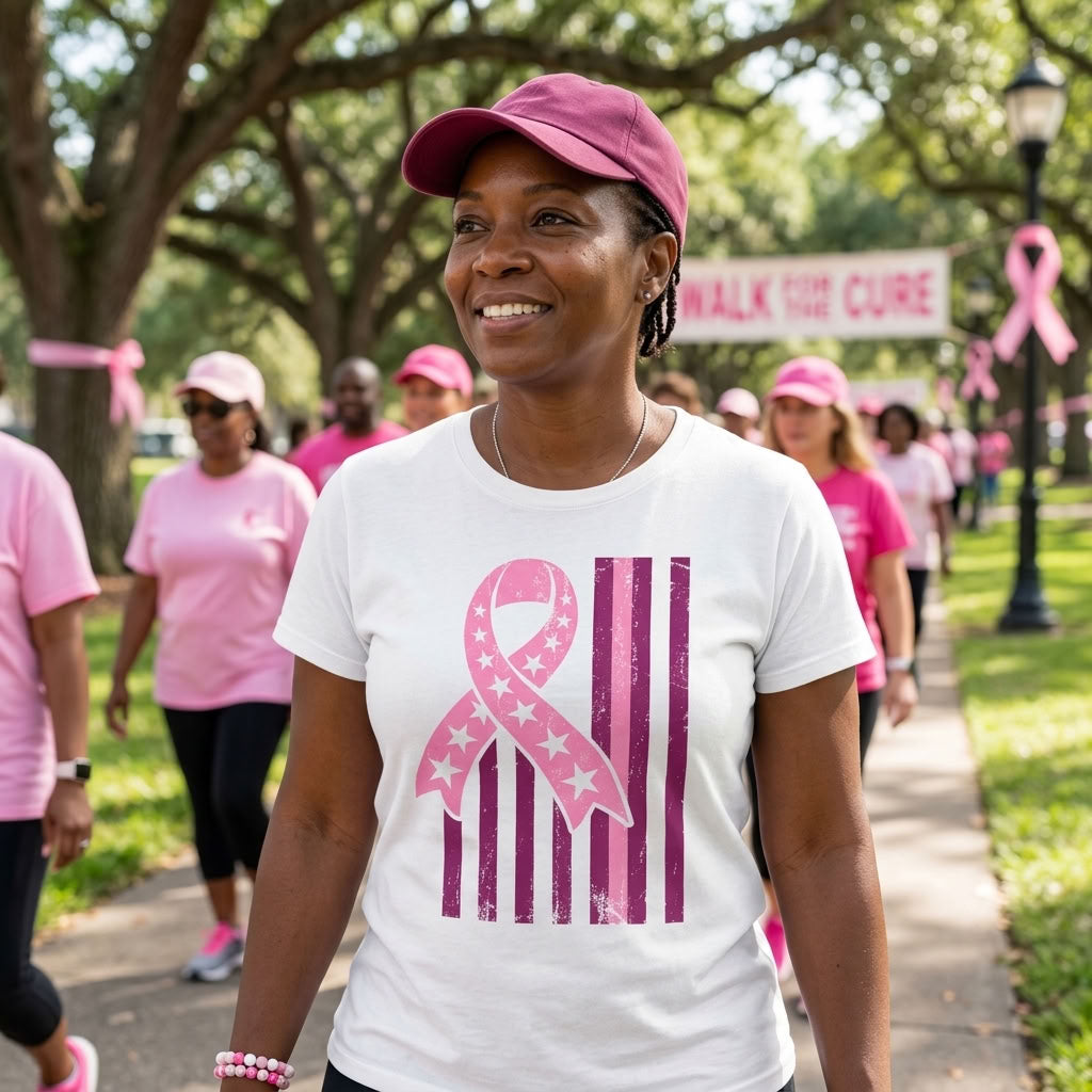 Breast Cancer Flag