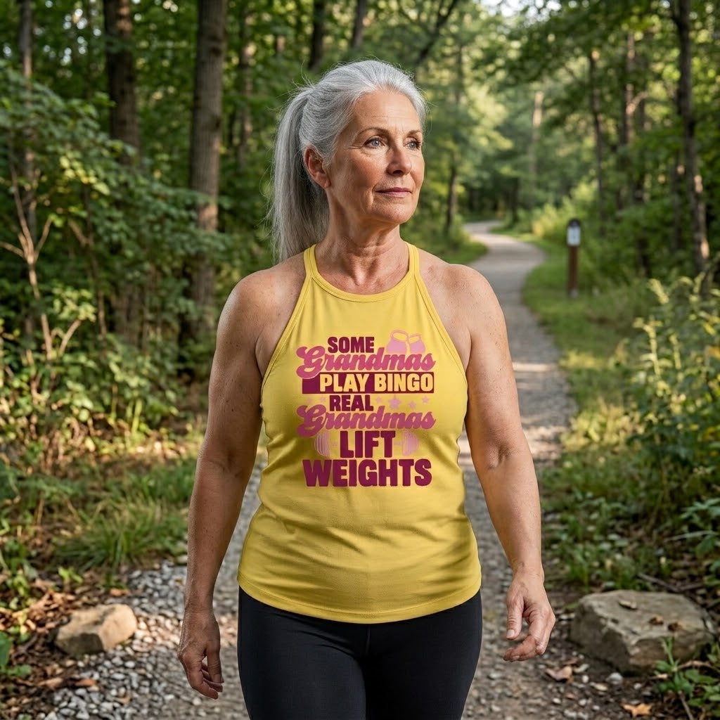 Some Grandmas Play BINGO, Real Grandmas Lift Weights