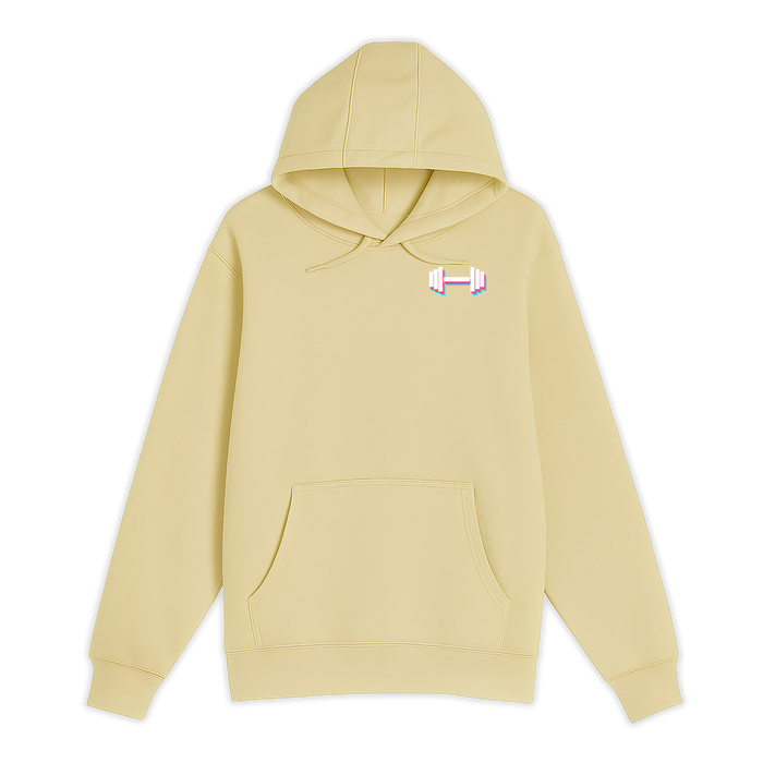 Unisex Small Pina Colada Pullover Hooded Sweatshirt