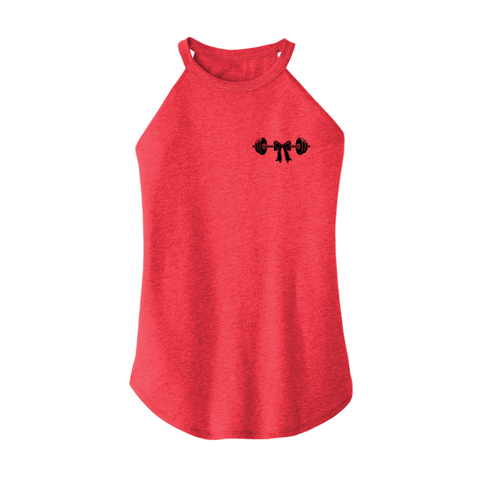 Womens X-Small Red Rocker Tank Top