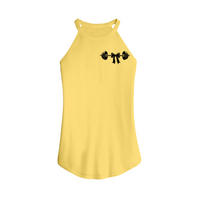 Womens X-Small Yellow Tank Top