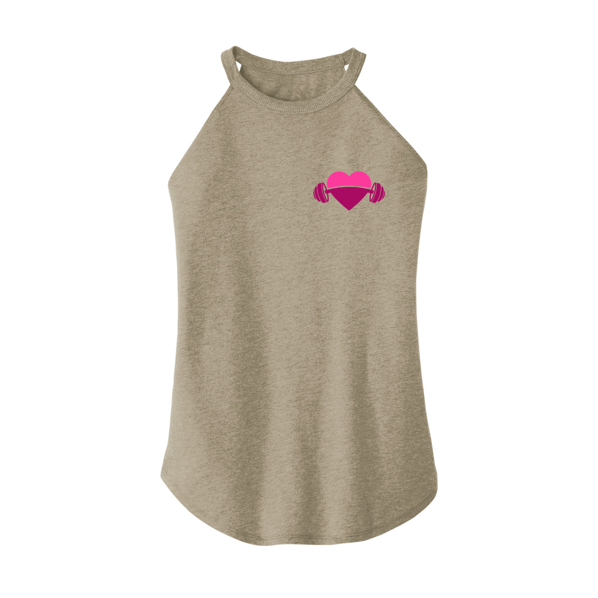 Womens X-Small Sand Rocker Tank Top