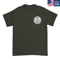 Mens Small Military Green Style_T-Shirt