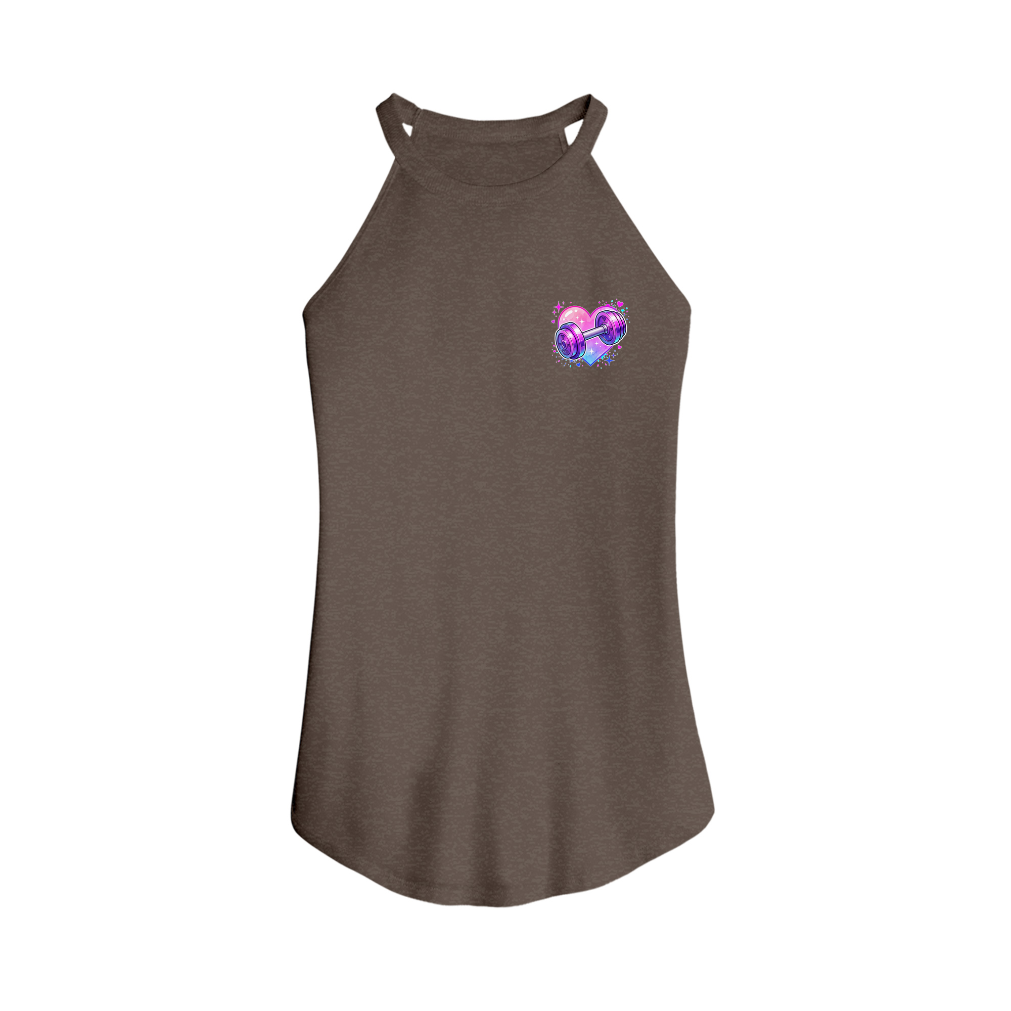 Womens X-Small Brown Tank Top