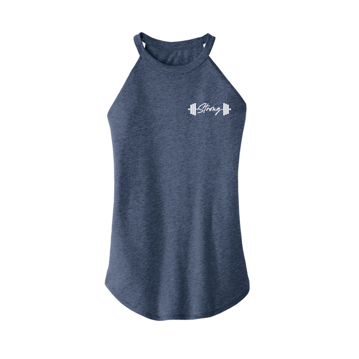 Womens X-Small Navy Heather Tank Top