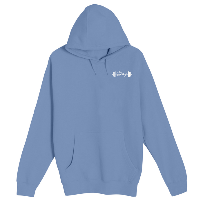 Unisex Small Colony Blue Pullover Hooded Sweatshirt
