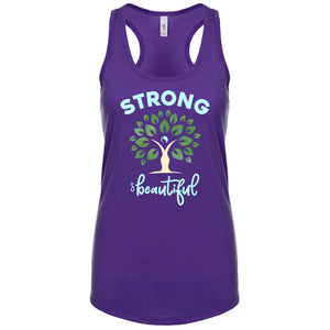 Strong is Beautiful (Fitted - Size Up 1 Size) - FitnessTeeCo