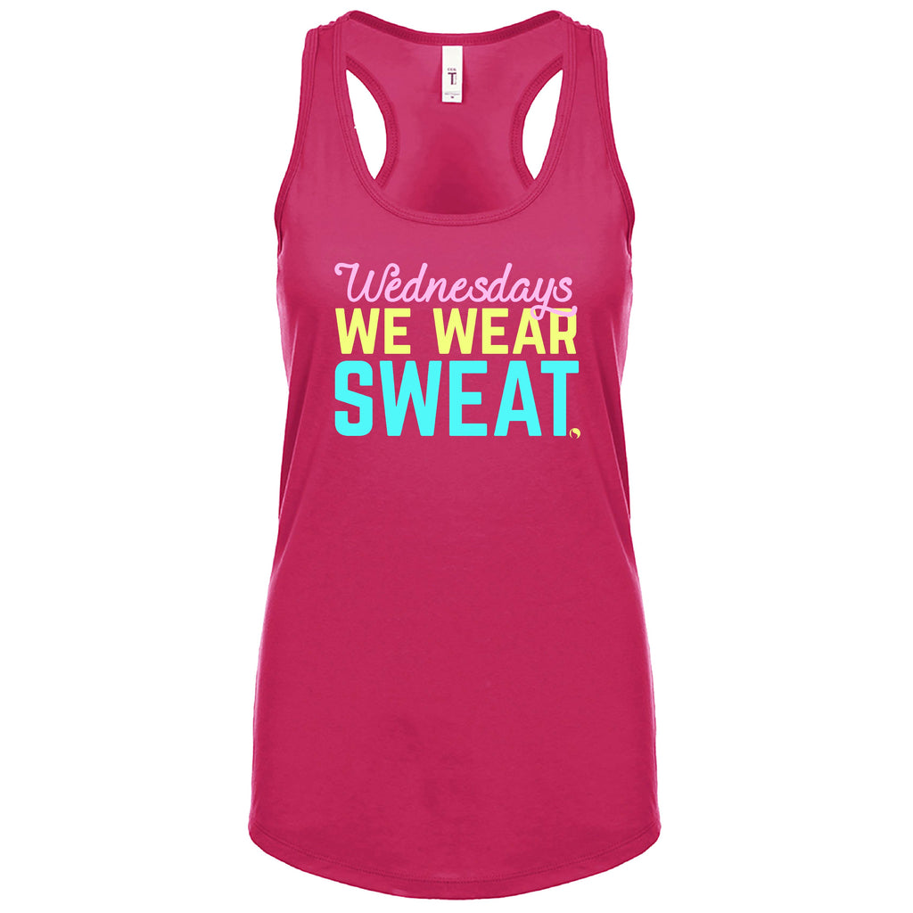 Wednesdays we wear SWEAT (Fitted - Size Up 1 Size) - FitnessTeeCo