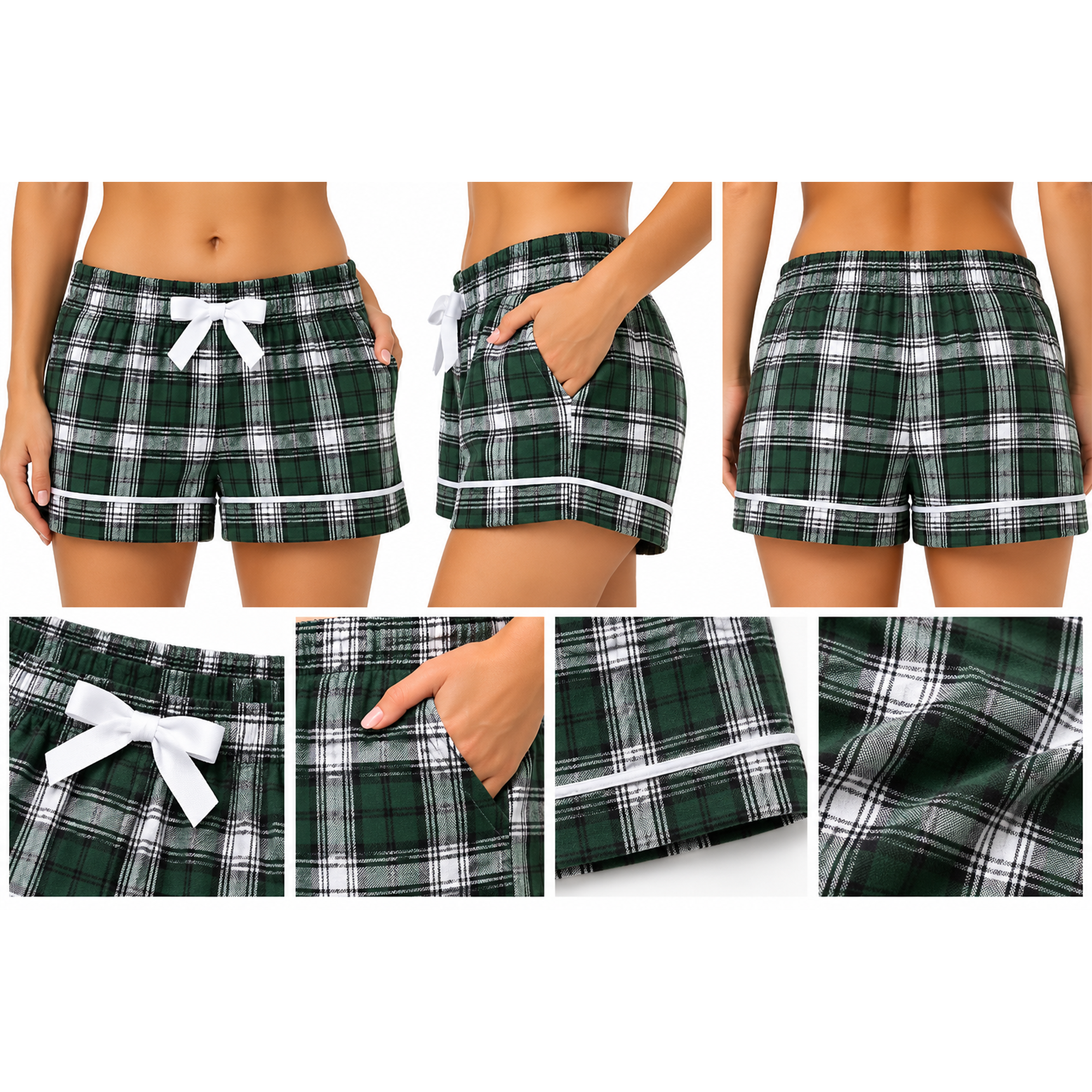 Flannel Shorts