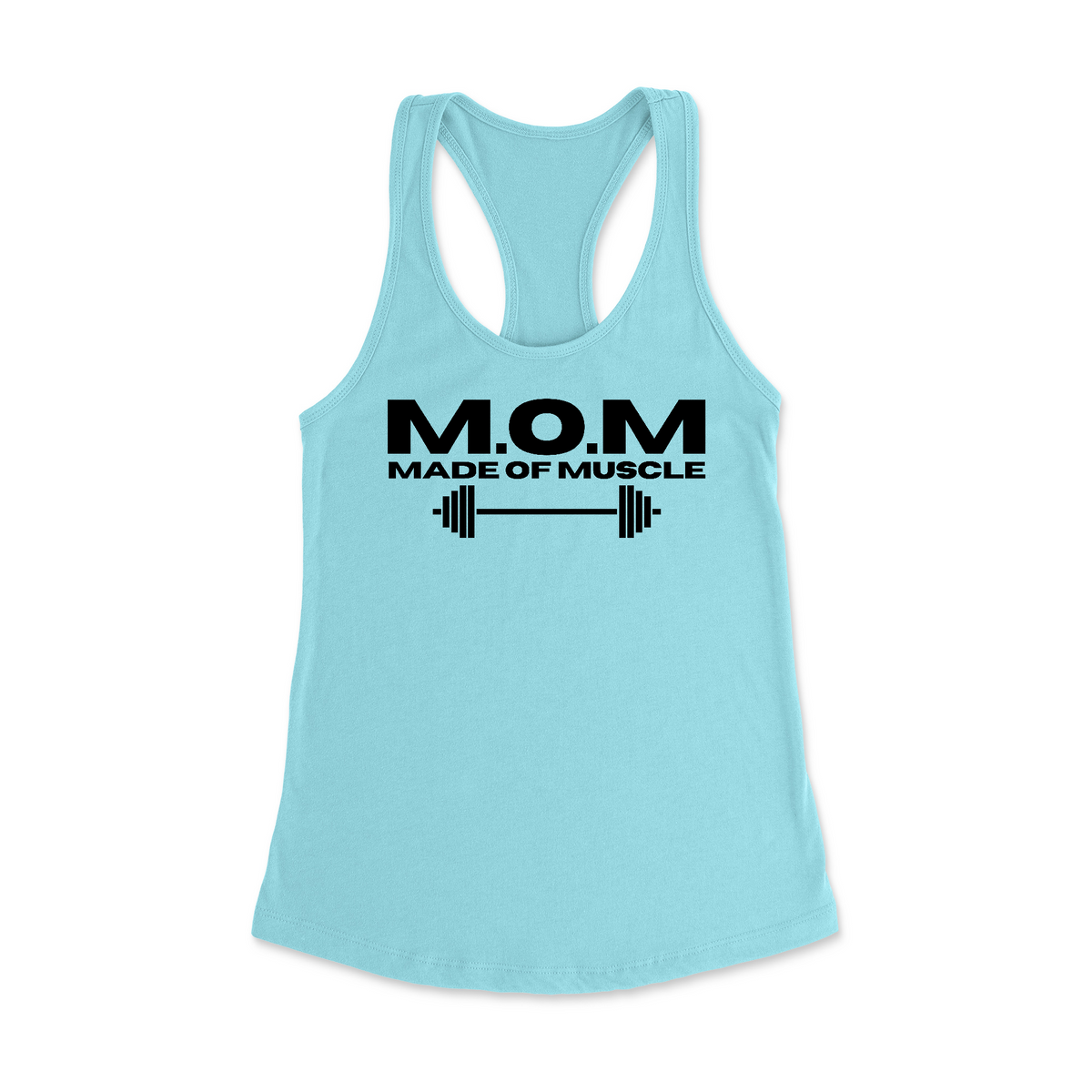 Fitness Tee Co. | MOM Made of Muscle Ideal Racerback Tank | Stay ...