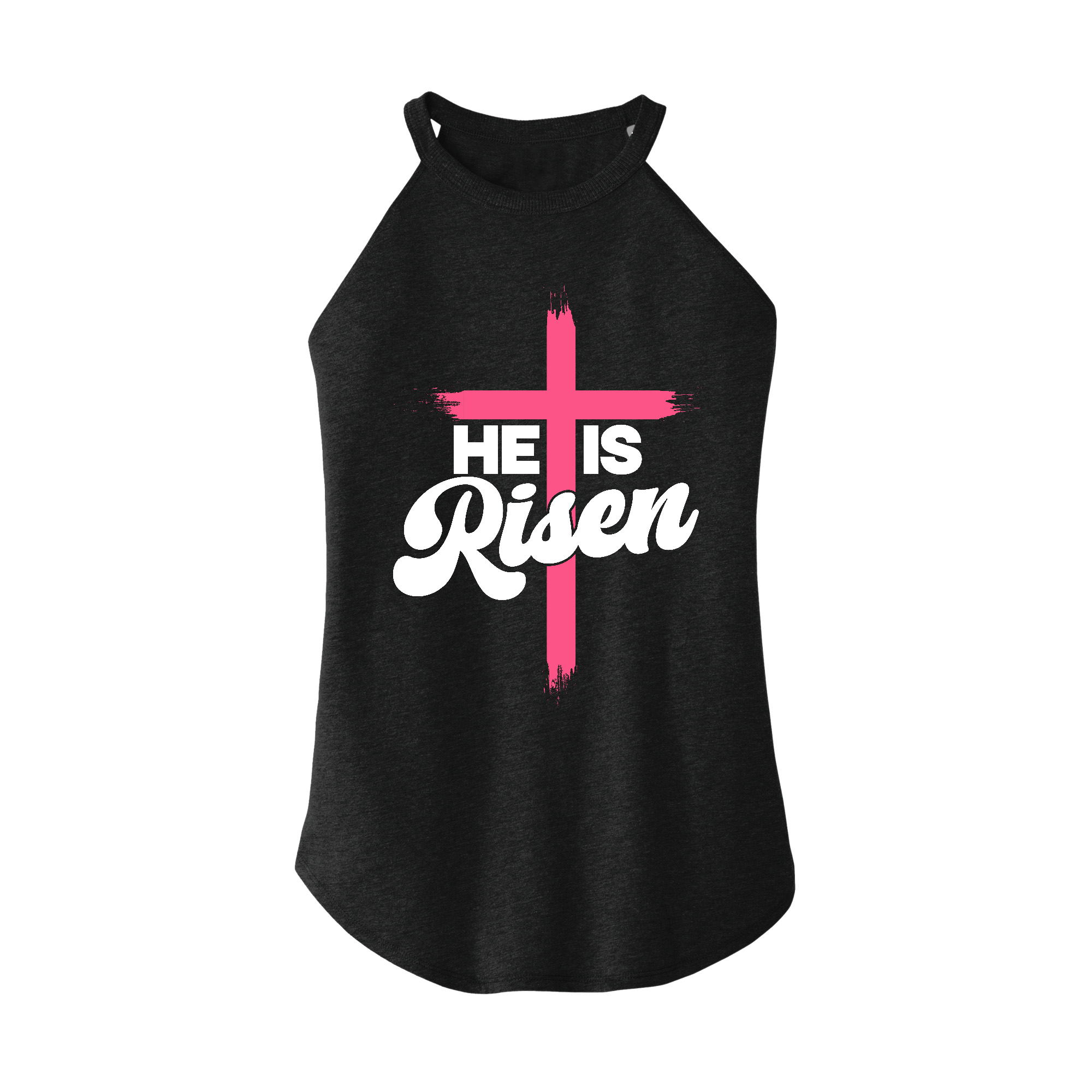 He Is Risen Rocker Tank Top
