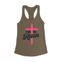 Womens X-Small Military Green Style_Tank Top