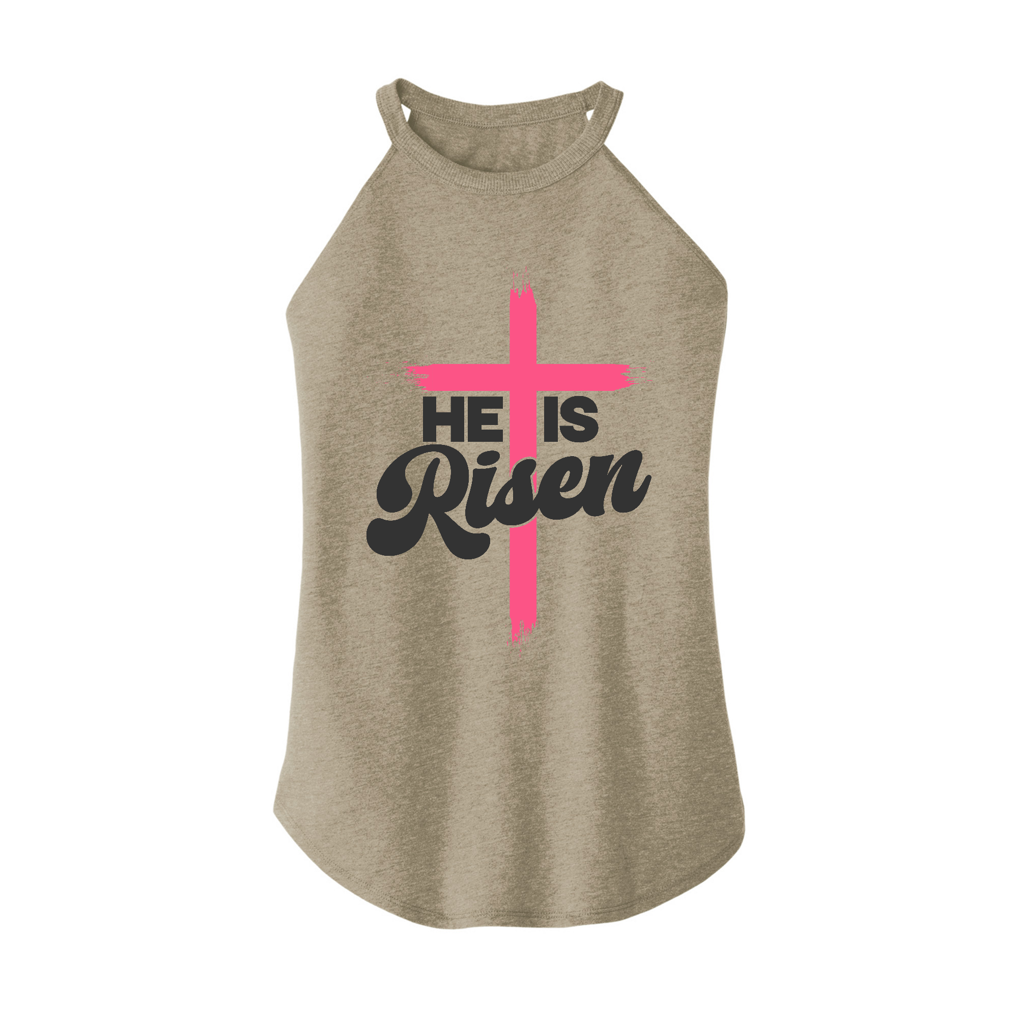 Womens X-Small Sand Rocker Tank Top