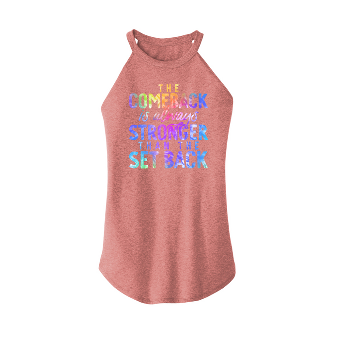 Womens X-Small Light Pink Tank Top