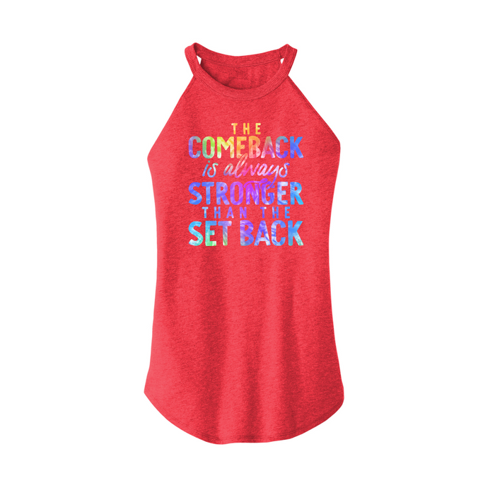 Womens X-Small Red Tank Top
