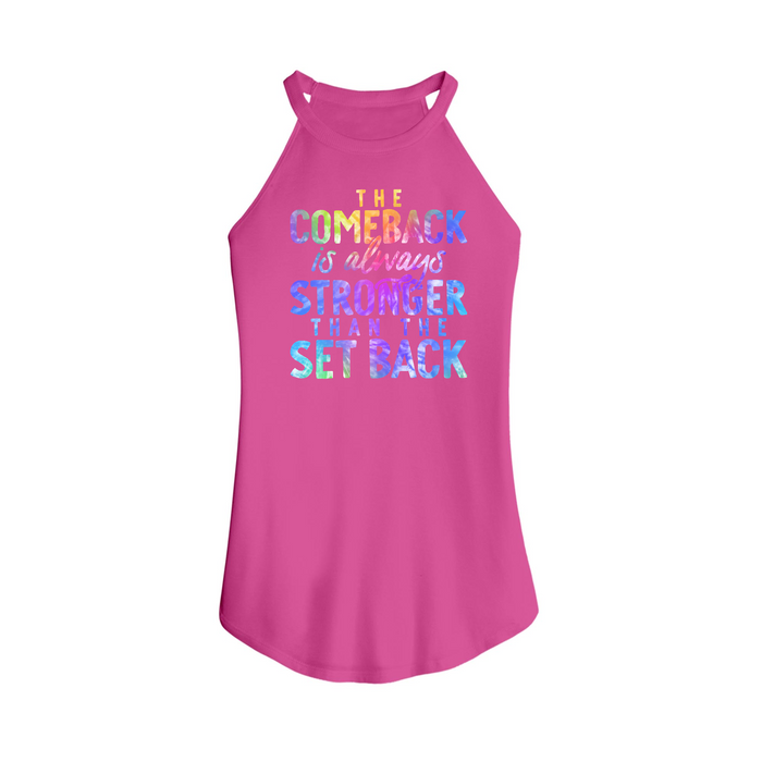 Womens X-Small Fuchsia Tank Top