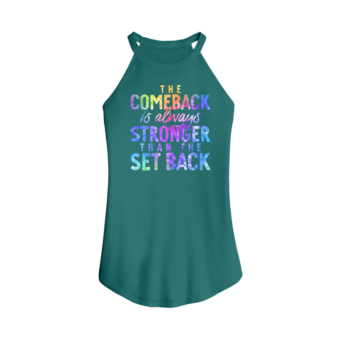 Womens X-Small Teal Tank Top