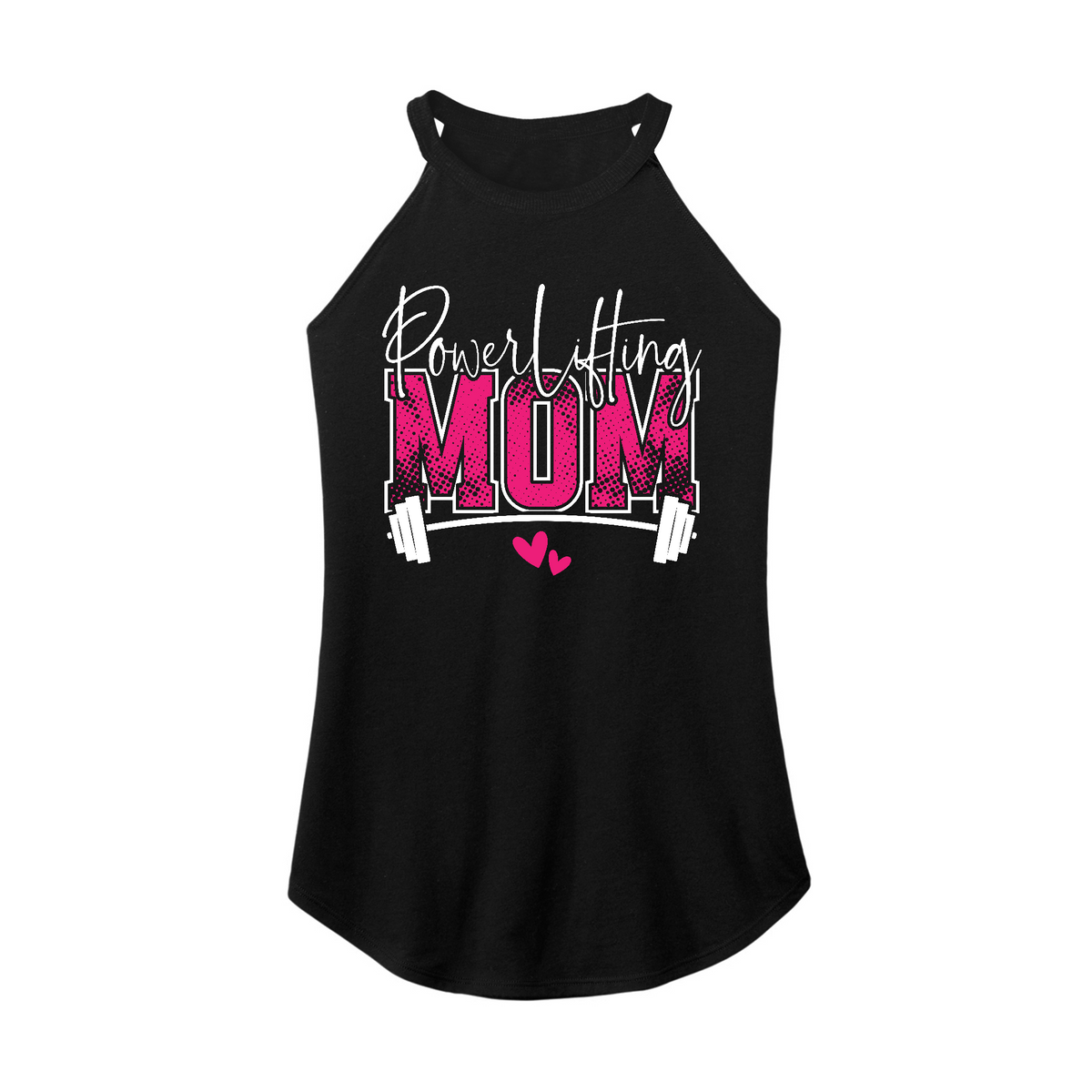 Fitness Tee Co. | Power Lifting Mom Women's District Rocker Tank ...