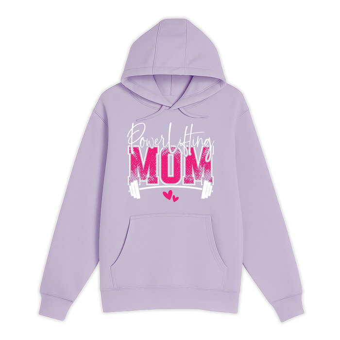 Unisex Small Lilac Pullover Hooded Sweatshirt