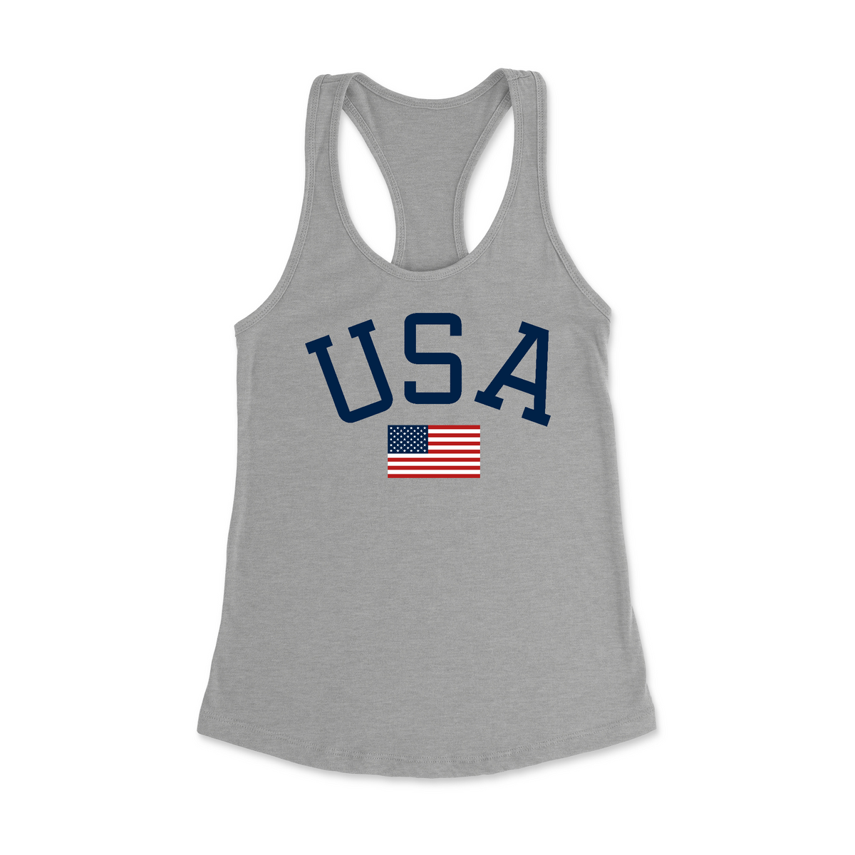 Fitness Tee Co. | USA Ideal Racerback Tank | Stay comfortable and ...