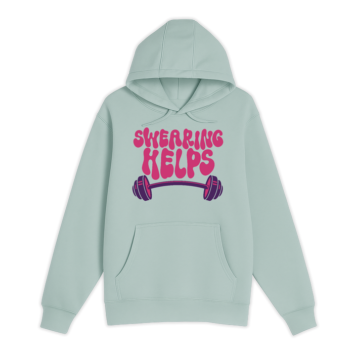 Unisex Small SEA FOAM Pullover Hooded Sweatshirt