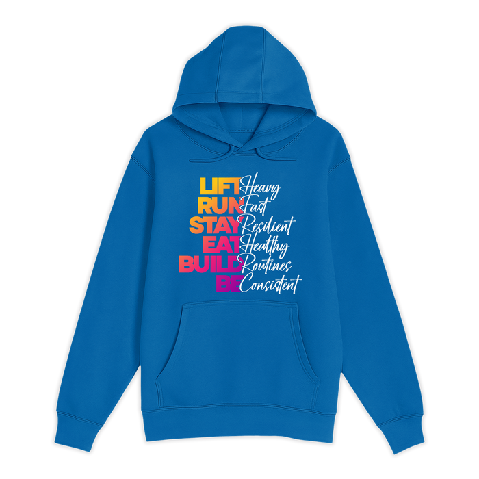 Unisex Small True Royal Pullover Hooded Sweatshirt