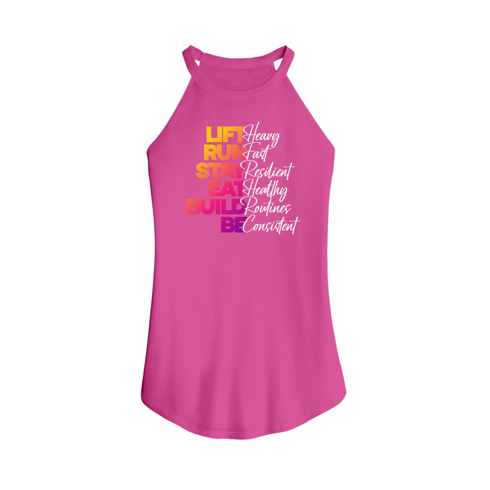 Womens X-Small Fuchsia Tank Top