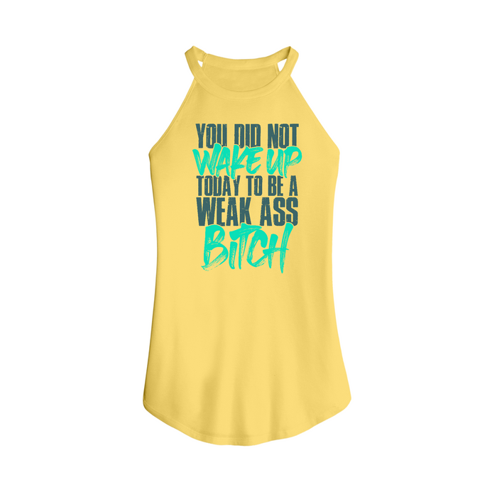 Womens X-Small Yellow Tank Top