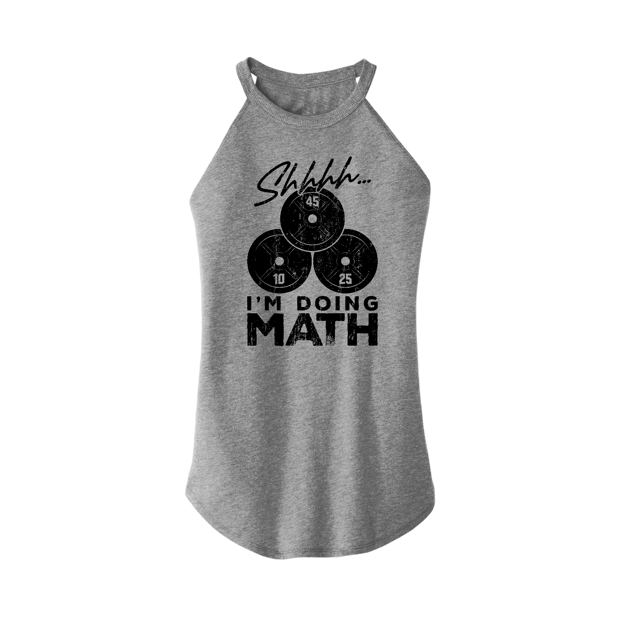 Womens X-Small Heather Gray Tank Top