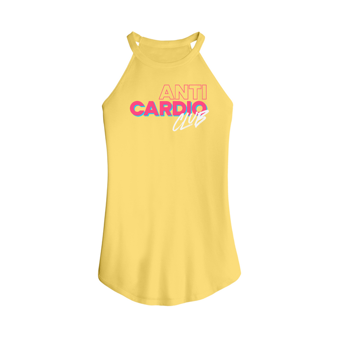Womens X-Small Yellow Tank Top