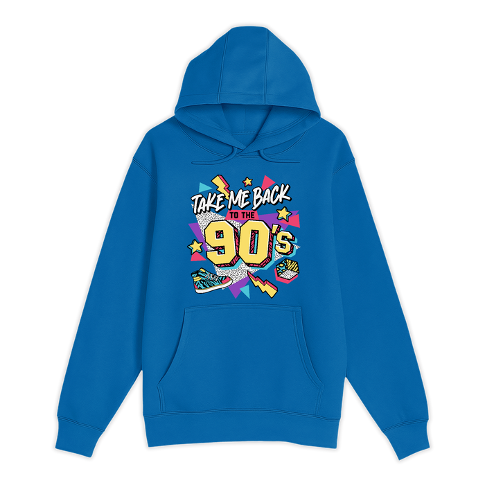 Unisex Small True Royal Pullover Hooded Sweatshirt