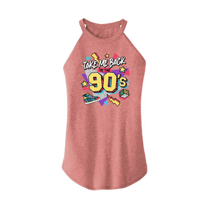 Womens X-Small Light Pink Tank Top