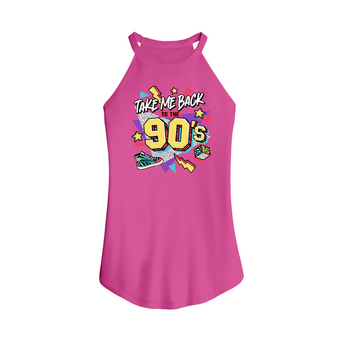 Womens X-Small Fuchsia Tank Top