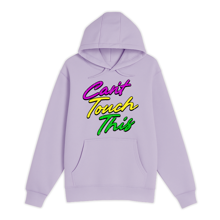 Unisex Small Lilac Pullover Hooded Sweatshirt