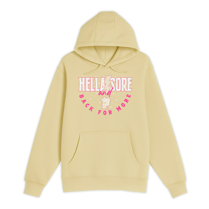 Unisex Small Pina Colada Pullover Hooded Sweatshirt