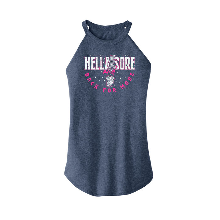 Womens X-Small Navy Heather Tank Top