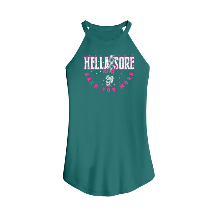 Womens X-Small Teal Tank Top