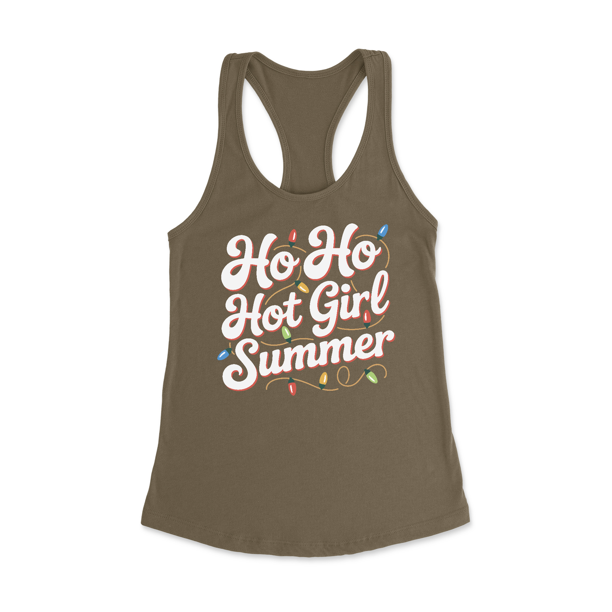 Womens X-Small Military Green Style_Tank Top