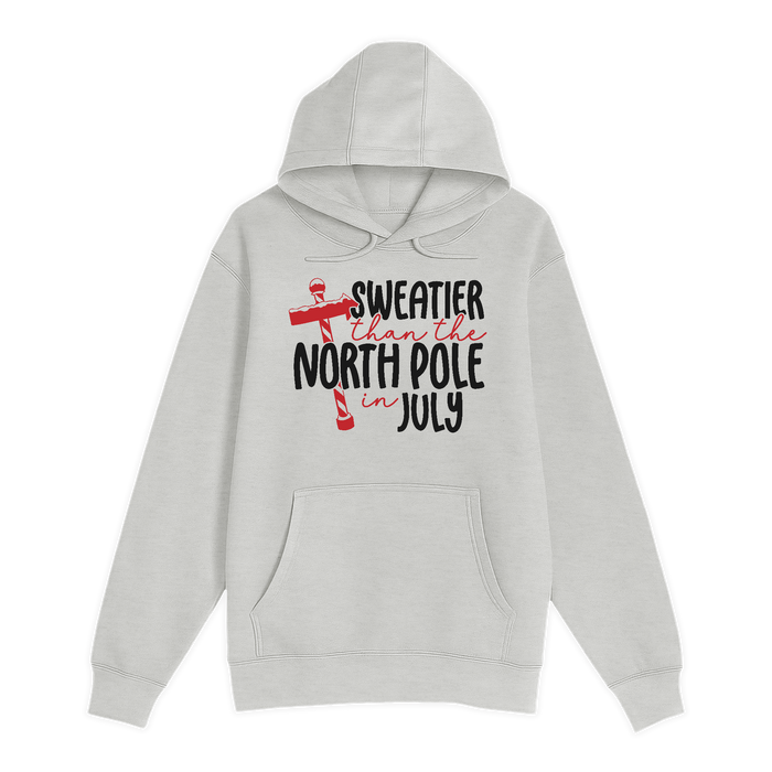 Unisex Small Oatmeal Pullover Hooded Sweatshirt