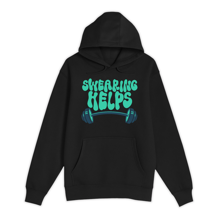 Unisex Small Black Pullover Hooded Sweatshirt