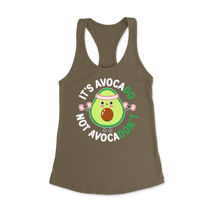 Womens X-Small Military Green Style_Tank Top