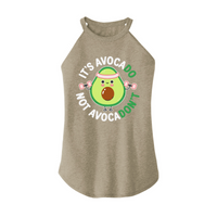 Womens X-Small Sand Rocker Tank Top