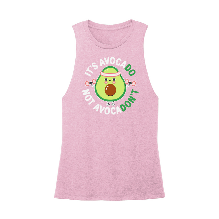 Womens X-Small Light Pink Muscle Tank