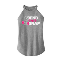 Womens X-Small Grey Rocker Tank Top