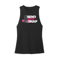 Womens X-Small Black Muscle Tank