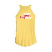 Womens X-Small Yellow Tank Top